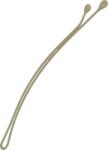 Sibel Best Grips 12 buc. agrafe de păr drepte 50mm, aurii (53069)
