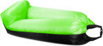 AGA Sac gonflabil LAZY BAG 230x70 cm Negru/Verde (DS442-GRE)