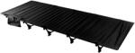 AGA Pat de camping pliabil Negru (DS5107-BLA)