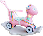 AGA Cal de leagăn din plastic 2în1 DS3803 Roz (DS3803-PINK) Balansoar calut