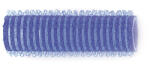 Sibel 12 buc bigudiuri cu velcro 15mm, albastre (1595)