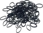 Sibel 500 buc. elastice de păr 20mm, negru (47926)