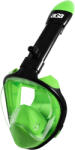 Aga Masca de snorkeling cu față întreagă Aga L/XL Negru/Verde (DS1113LGR-BL)