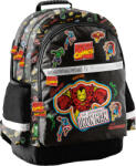 PASO Rucsac școlar cu trei compartimente Iron Man (AV23RR-116)