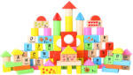 Aga4Kids Cuburi din lemn 100 bucăți (MR6054)