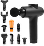 Aga Pistolă de masaj DS1601 Neagră (DS1601 BLACK) Aparat de masaj