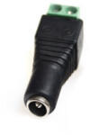 ECOLight Conector de alimentare, jack pentru benzi LED 2, 1mm (i605_60001)