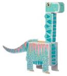 Monumi 3D Carte de colorat Brontosaurus 3+ (1720-uniw) Carte de colorat