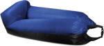 AGA Sac gonflabil LAZY BAG 230x70 cm Negru/Albastru închis (DS442-D.BLU)