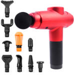 Aga Pistolă de masaj DS1606 Roșie (DS1606 RED) Aparat de masaj