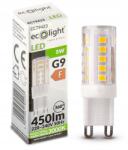 ECOLight Bec LED - G9 - 5W - 450lm - alb cald (i605_EC79423)
