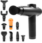 Aga Pistolă de masaj DS1606 Neagră (DS1606 BLACK) Aparat de masaj