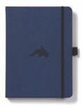 DINGBATS A5+ Wildlife Blue Whale Notebook - Lined