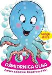 praca zbiorowa Zwierzakowe kolorowanki. Ośmiornica Olga