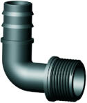  Könyök 16x3/4" bordás-KM (I64116C)