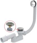 AlcaPlast/Alcadrain Alcadrain /Alcaplast CLICK/CLACK kádszifon készlet, fém A507CKM (A507CKM)