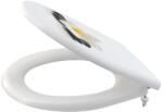 AlcaPlast/Alcadrain Alcadrain /Alcaplast Wc ülőke univerzális SOFTCLOSE, Duroplast A604 FLOWER (A604_FLOWER)