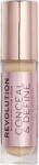 Revolution Beauty Conceal & Define Течен коректор, C5, 4 g - baby