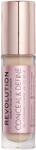 Revolution Beauty Conceal & Define Течен коректор, C4, 4 g - ozone