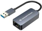 Conceptronic Kábel - ABBY12G (USB-A to RJ-45, 2, 5 Gbit, szürke) (ABBY12G)