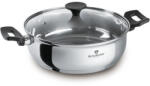 BLAUMANN Gourmet Line rozsdamentes acél lábas fedővel, bakelit fogóval, 28 cm (BL-3859) - fabuland