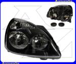RENAULT CLIO 2 2001.06-2005.09 Fényszóró jobb, fekete házas (H7/H1) motor nélkül DEPO /RENDELÉSRE/ 551-1138R-LD-EM