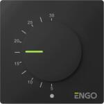 ENGO ESIMPLE230B Termostat cu fir si buton rotativ, aparent, 230V ENGO (5904670000000)