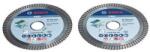 Bosch pro gyémánt vágókorong szett 2 részes 125mm 061599766z