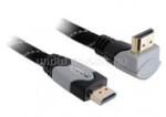 Delock KAB 82994 HDMI-A apa > HDMI-A apa elforgatott High Speed HDMI kábel Ethernettel - 2m (DL82994) (DL82994)