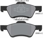 TEXTAR Set placute frana TEXTAR 2443901 (2443901)