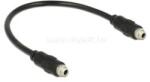 Delock 3.5 mm sztereó jack kábel anya csavarmenetes > 3.5 mm sztereó jack anya csavarmenetes 25 cm (DL85115) (DL85115)