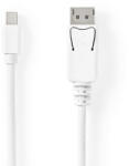 Nedis CCGB37404WT20 2 M Mini DisplayPort Fehér DisplayPort kábel (CCGB37404WT20)