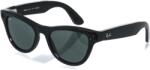 Meta RAY-BAN Meta Skyler (Standard) Smart Glasses (Gen 2) - Shiny Black, G-15 Green (RW4014)