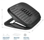 ACT ergonomikus, állítható magasságú lábtartó fekete (AC8020) (AC8020)