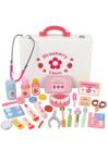 Mappy Fajáték készlet, Mappy 24 kiegészítővel és orvosi táskával a kis orvosnak