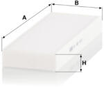 Mann-filter Utastér - Kabin szűrő Mann Filter CU 28 010 (CU28010)