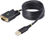 StarTech StarTech. com 1P6FFC-USB-SERIAL Fekete 2 M USB A típus DB-9 soros kábel (1P6FFC-USB-SERIAL)