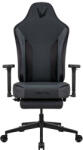 Formula V Line Gamer szék - Ryvo Plus Pawtex Black (fekete; állítható magasság; áll. 3D kartámasz, Max. : 125kg , Pawtex szövet) (RYVO PLUS PAWTEX BLACK) - scom