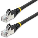 StarTech UTP CAT6A Összekötő Fekete 50cm NLBK-50C-CAT6A-PATCH (NLBK-50C-CAT6A-PATCH)