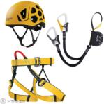 Singing rock Packet FERRATA ferráta szett, sárga/fekete (M)