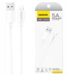 Dudao Cablu de date si incarcare Dudao L4SL USB la Lightning 2A, 1m (Alb)