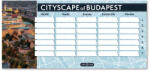 Ars Una Cityscape Órarend - 1 lapos, Kétoldalas