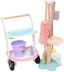 Mappy fa takarítójáték készlet, 9 darab