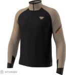 Dynafit Alpine Longsleeve 1/2 Zip póló, fallen rock/black out (L)