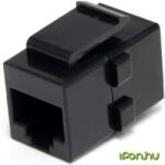 StarTech UTP Keystone Fekete 3cm C6KEYCOUPLER (C6KEYCOUPLER)