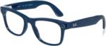 Meta RAY-BAN Meta Wayfarer (Large) Smart Glasses (Gen 2) - Shiny Cosmic Blue, Clear to Sapphire Tran (0RW40126628MF53)
