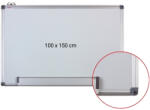 Optima Tabla alba magnetica cu rama din aluminiu, 100 x 150 cm, Optima (OP-20100150)