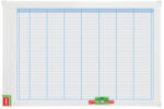 Nobo Organizator NOBO Performance, saptamanal, magnetic, 90x60 cm, kit de planificare inclus, albastru (NB-3048201) - roua