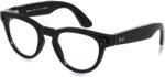 Meta RAY-BAN Meta Headliner (Standard) Smart Glasses (Gen 2) - Shiny Black, Clear to Sapphire Trans (0RW4013601/MF50)