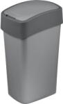 Keter Cos de Gunoi Curver cu Capac Batant, 50l, Antracit/Gri (CUR000180) - 24mag Cos de gunoi